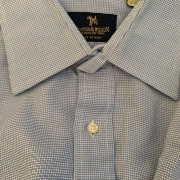 Norton & Wilson Men's long sleeves dress shirt - Picture 8 of 10